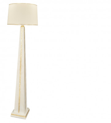 Design Stehllampe Designer Steh Leuchte Lampe Schirm Pyramide Leuchten 6910 Neu