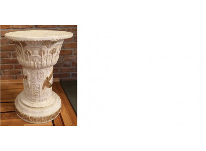 Design Ägyptische Kolumne Dekosäule Säulen Blumensäule Ständer Podest 1047 Neu