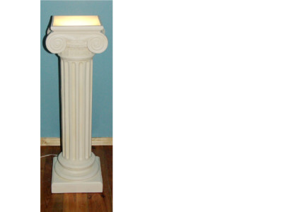 Säule Lampe Steh Leuchte Skulptur Stand Leuchten Figur Skulpturen Säulen Neu!