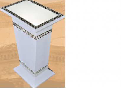 Design Leuchten Leuchte Lampe Säule Decolampe Beleuchtung 6927 Säulen Medusa