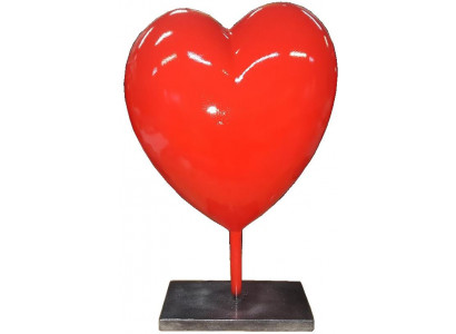 Designer Figur Moderne Figuren Dekoration Deko Ein Herz Skulptur Skulpturen Neu