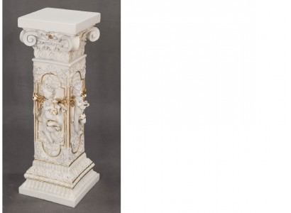 Design Spalten Säule Antike Dekosäule Säulen Blumensäule Ständer Podest 1073