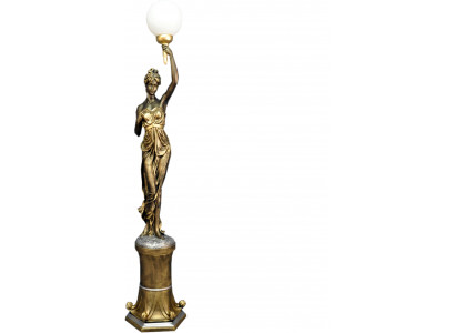 XXL Design Steh Leuchte Stand Leuchten Lampe Skulptur Figur Figuren Statue 227cm
