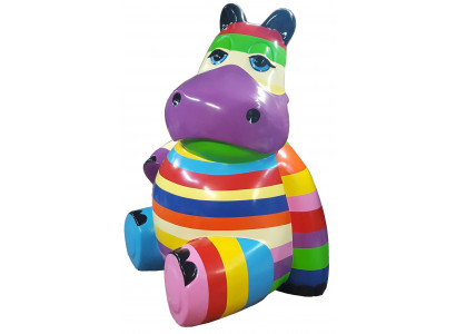 Haus Deko Statue Skulptur Abstrakt designer Loft bunte Skulpturen 100 cm Neu