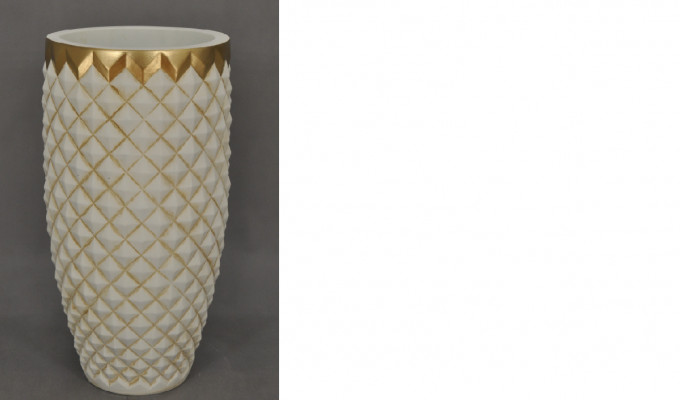 XXL Vase Tisch Dekoration Deko Vasen Antik Stil Skulptur Figur Kelch Rom 0901