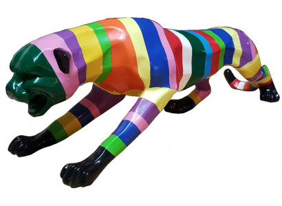 Puma Statuen Abstrakte Figur Moderne Skulpturen Deko Garten Figuren Statue