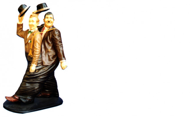 Design Figur Zwillinge Statue Skulptur Figuren Skulpturen Dekoration Deko 5370