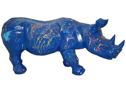 Abstrakt Nashorn Moderne Dekoration Skulptur Figuren Skulpturen Dekoration Neu
