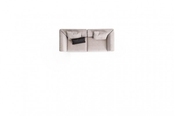 Modernes Sofa Luxus Textil Wohnzimmer Polstersofa Couch 3 Sitzer Design