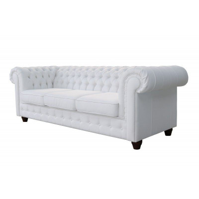 Chesterfield Sofagarnitur Sofa 3+1+1 Couch Polster Set Sofas Couchen S1