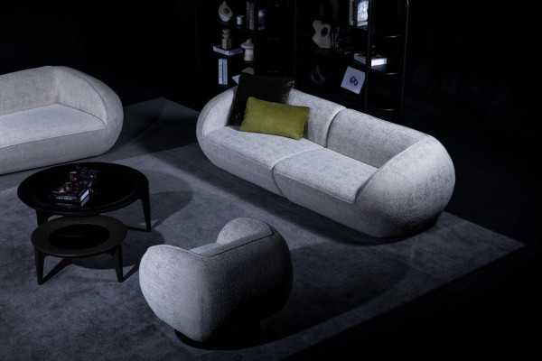 Sofa-Set Wohnzimmermöbel Fünfsitzer Viersitzer Sessel Set Designer Möbel