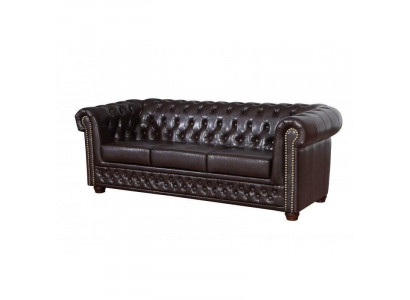 Ledersofa Sofagarnitur 3+2+1 Sitzer Set Garnitur Polstersofa Couch