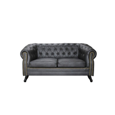 Chesterfield Sofagarnitur 3+2 Glasgow Couch Polster Set Sofas Couchen Neu
