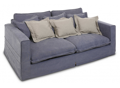 Sofa 3 Sitzer Stoffsofas Luxus Couch Couchen big Polster Lümmel 240cm