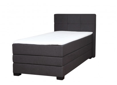 Boxspring Bett Hotel Betten 90x200cm Komplett Bettkasten inkls. Topper
