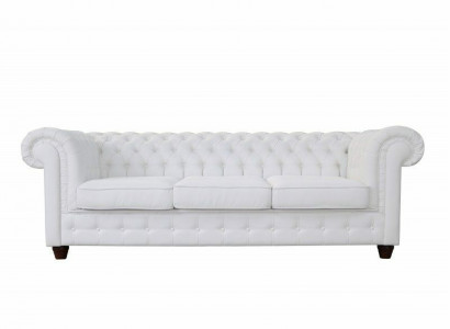 Chesterfield Mello 3 Sitzer mit Bettfunktion Couch Polster Sofas Couchen Sofa