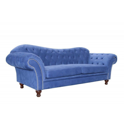 Chesterfield Sofa SHEFFIELD 3 Sitzer mit Bettfunktion Couch Sofas Couchen Neu
