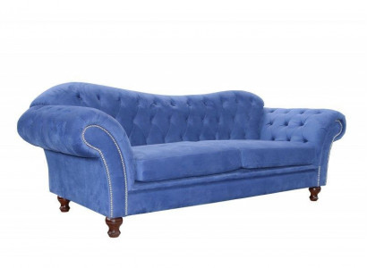 Chesterfield Sofa SHEFFIELD 3 Sitzer mit Bettfunktion Couch Sofas Couchen Neu