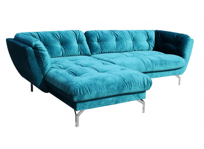 Ecksofa L-Form Sofa Couch Design Couchen Polster Textil Neu Eck Garnitur