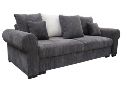 Schlafsofa big xxl Lümmel Wohnzimmer Couch 256cm Bettfunktion Sofa