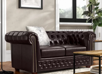 Chesterfield Sofagarnitur 2+1 Sitzer Design Couch Polster Sofas Modern