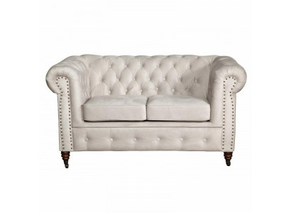 Chesterfield Oxford 2 Sitzer mit Bettfunktion Couch Polster Sofas Couchen Neu