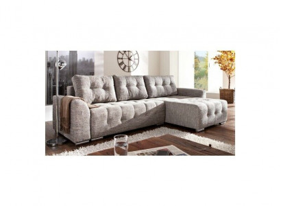 Design Ecksofa Sofa Loft Bettfunktion Couch Polster Sitz Eck Sofas Schlafsofa