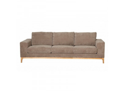 Sofa 3 Sitzer Couch Polster Sofas Couchen Wohnzimmer Design Textil Stoff Neu