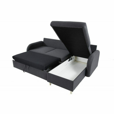 Design Ecksofa Sofa Bettfunktion Couch Polster Sitz Eck Sofas Schlafcouch Ecke