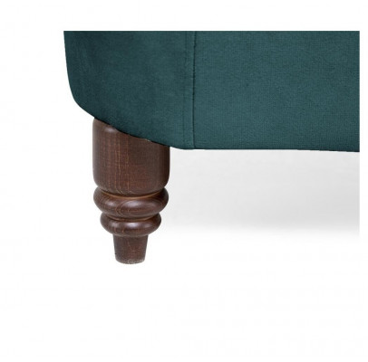 Klassische Chesterfield Möbel Dreisitzer Couch Textil Sofa Edles Design