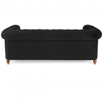 Chesterfield 3 Sitzer Sofa Büro Couch mit Bettfunktion Sofas Couchen Dreisitzer