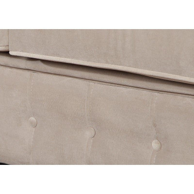 Chesterfield 1 Sitzer Fernsehsessel Club Lounge Relax Sessel Textil Leder Sofas