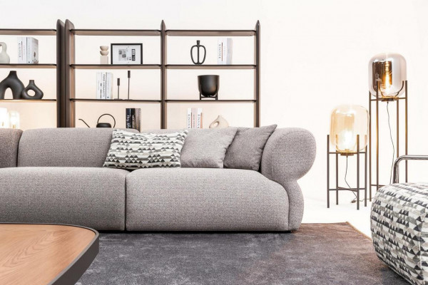 Ecksofagruppe Polstergruppe Couch Sofa Stoff Wohnzimmermöbel Moderne
