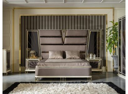 Luxus Bett Design Betten Doppelbetten Schlafzimmer Möbel Einrichtung