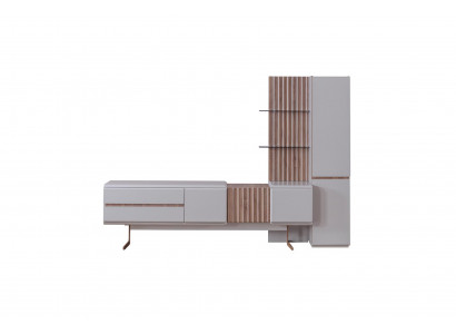 Exclusive Wohnzimmer Set 2tlg.TV Ständer Schrank Regal Regale Möbel