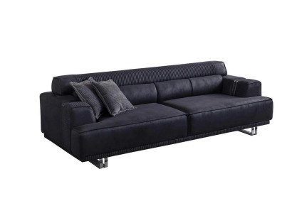 Sofa 3 Sitzer Modern Möbel Weiße Wohnzimmer Luxus Designer 235cm Einrichtung