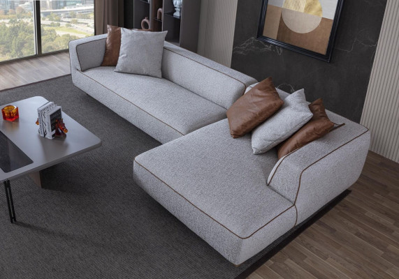 Eckgarnitur Couch Sofa Couchen Sets Grau Ecksofa Eckgruppe Couch Sofas