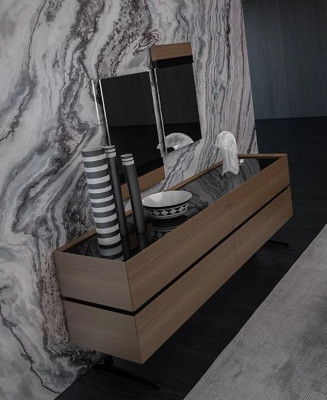 Sideboard mit 2x Spiegel Esszimmer Komplett Einrichtung Modern Design Neu