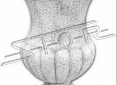 Blumenkübel Gefäss Pflanz Kübel Dekoration Figur Blumentöpfe Garten