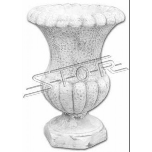 Blumenkübel Natur Pflanz Kübel Dekoration Figur Blumentöpfe Garten Vasen