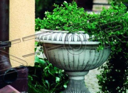 Blumenkübel Pflanz Kübel Dekoration Figur Blumentöpfe Garten Natur Vasen