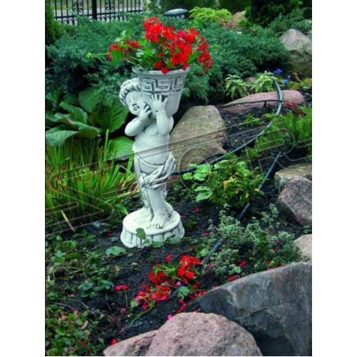 Blumenkübel Pflanz Kübel Dekoration Figur Vasen Blumentöpfe Garten Natur