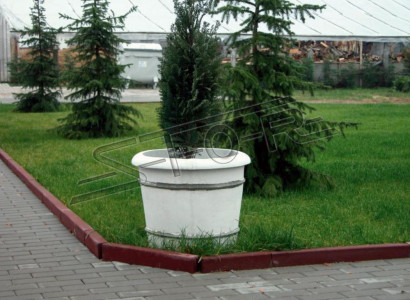 Blumenkübel Pflanz Kübel Dekoration Figur Vasen Natur Garten Blumentöpfe