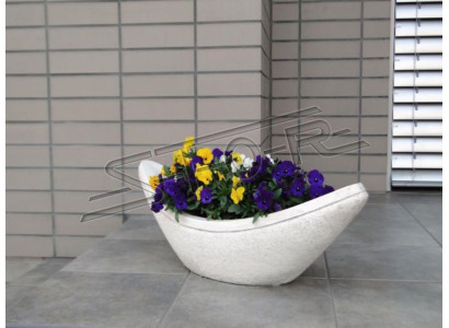Blumenkübel Pflanz Kübel Dekoration Natur Vasen Garten Figur Blumentöpfe