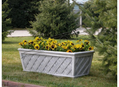 Blumentöpfe Kasten Topf Blumen Töpfe Dekorative XXL Beton Garten Terrasse