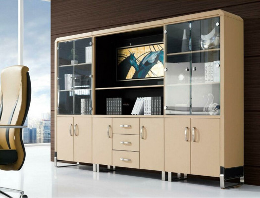 Büro Bücherschrank Aktenschrank Luxus Möbel Modern Deko Schrank Schränke