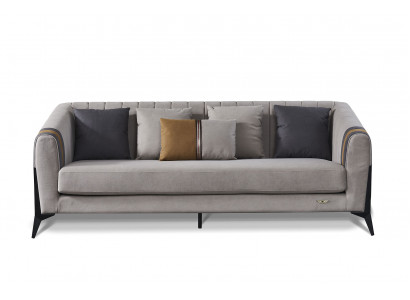 Chesterfield Sofagarnitur 3+1 Sitzer Couch Polster Sitz Garnituren Lehn Sofa