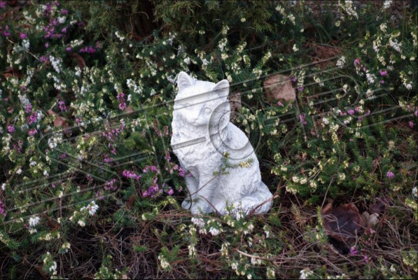 Dekorative Garten Dekoration Katze Terrasse Figuren Stein Figur Statue