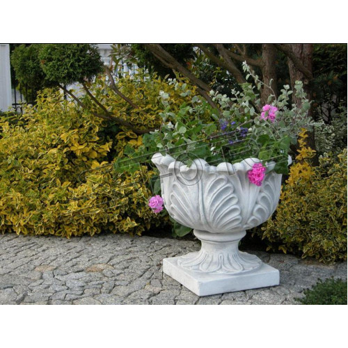 Design Blumentopf Top Planz Kübel Gefäß Deko Töpfe Figur Gesicht Skulptur