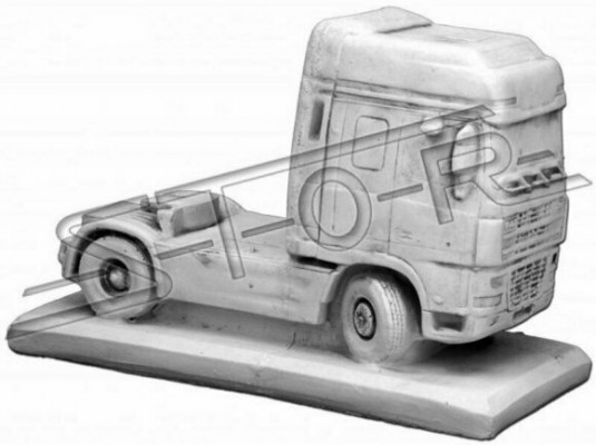 Designer Statue Figur Figuren Truck LKW Skulpturen Garten Skulptur